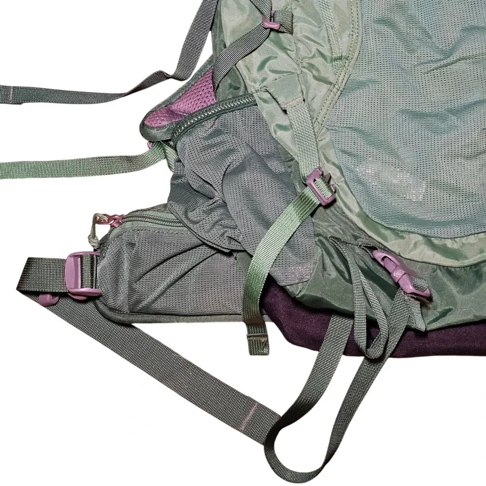 REI Passage 38 Youth Scouting Backpack Green Hiking Camping Hydration Overnight